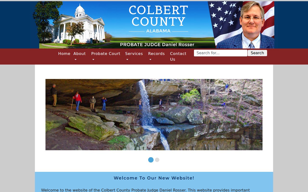 Colbert County Probate records search portal